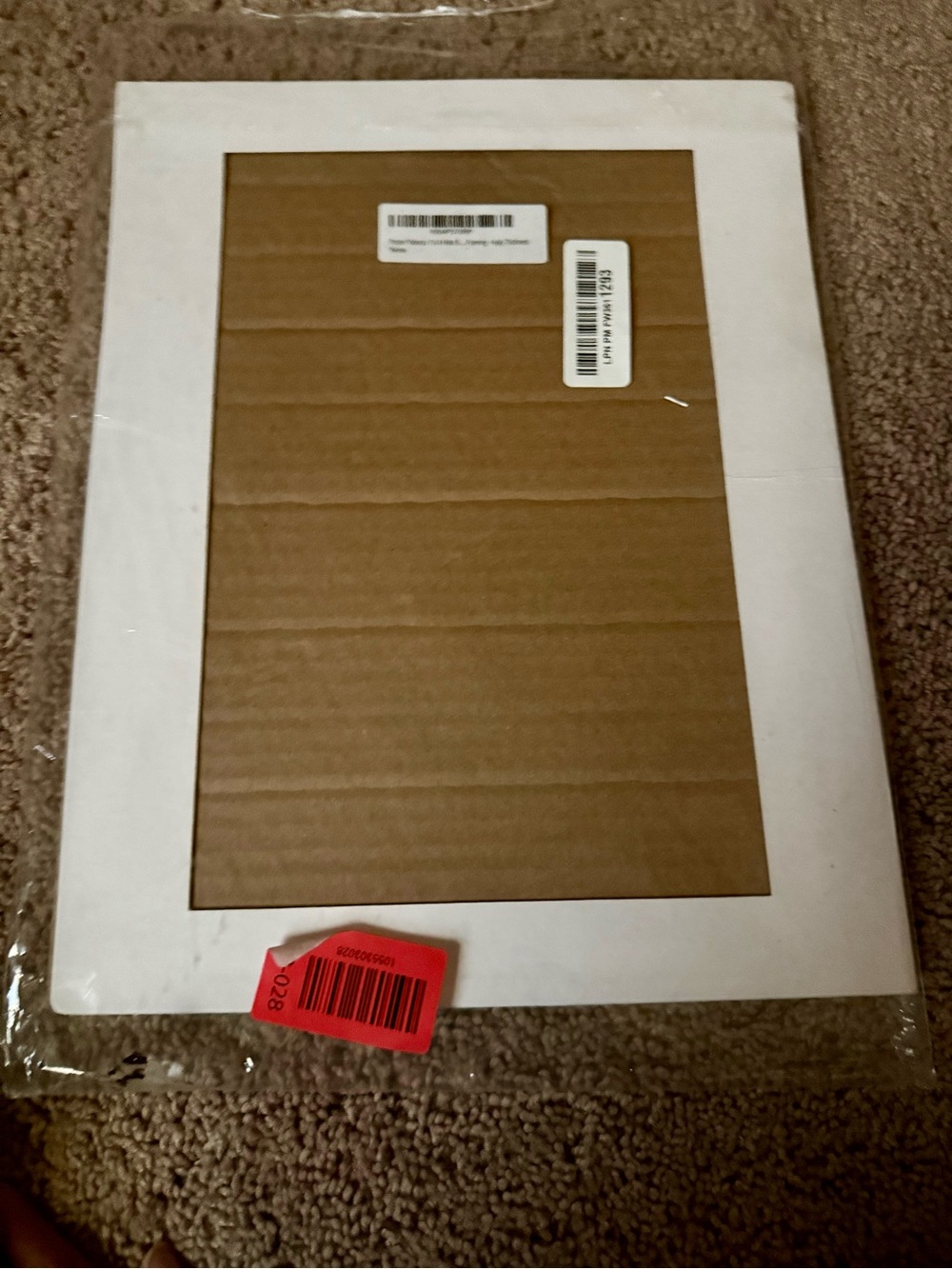 Picture Frame Mat board (11x14) Bevel Cut For 8x12 Photos -Precut Matboard white